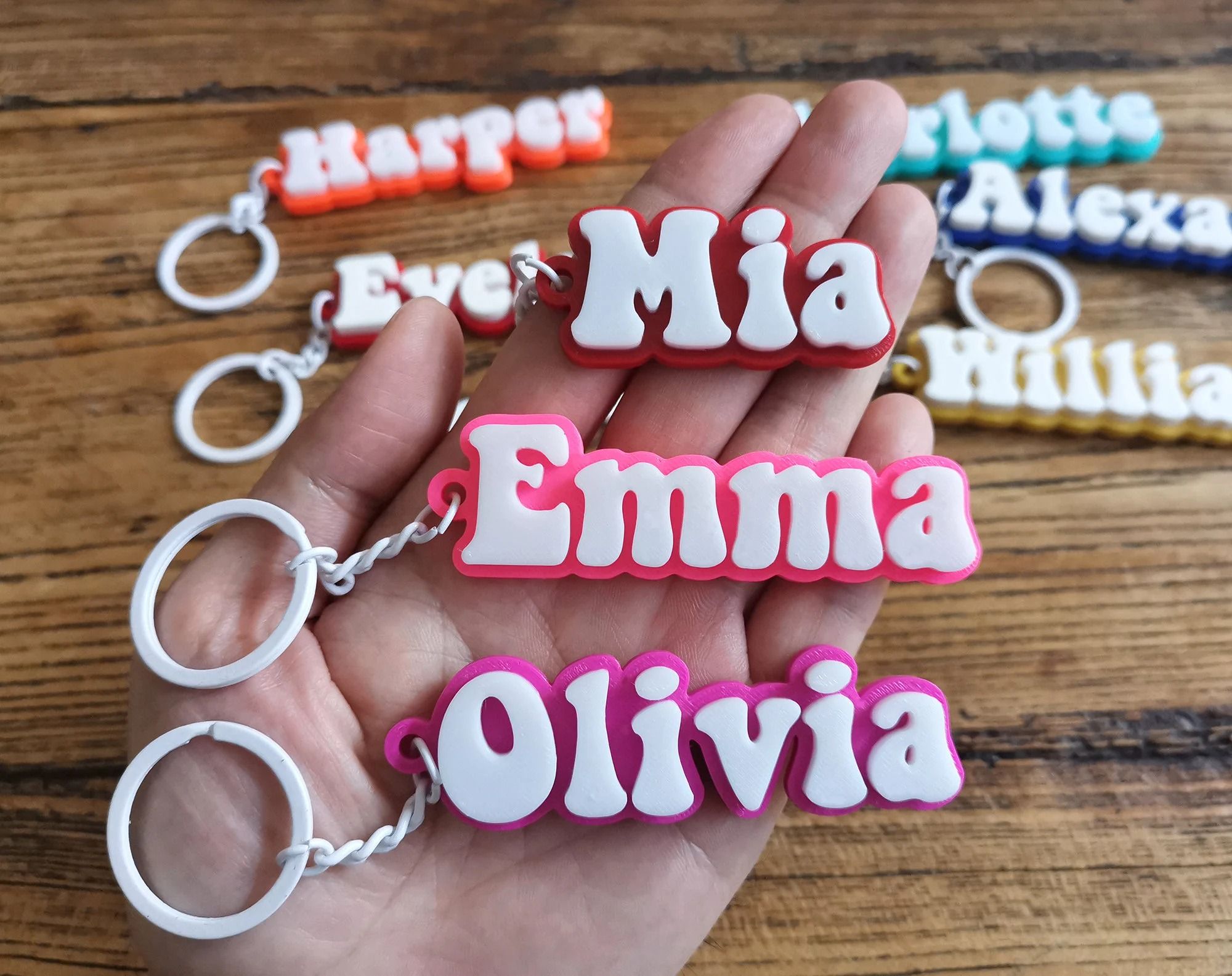 Custom Soft PVC Keychains & Rubber Charms thumbnail 5