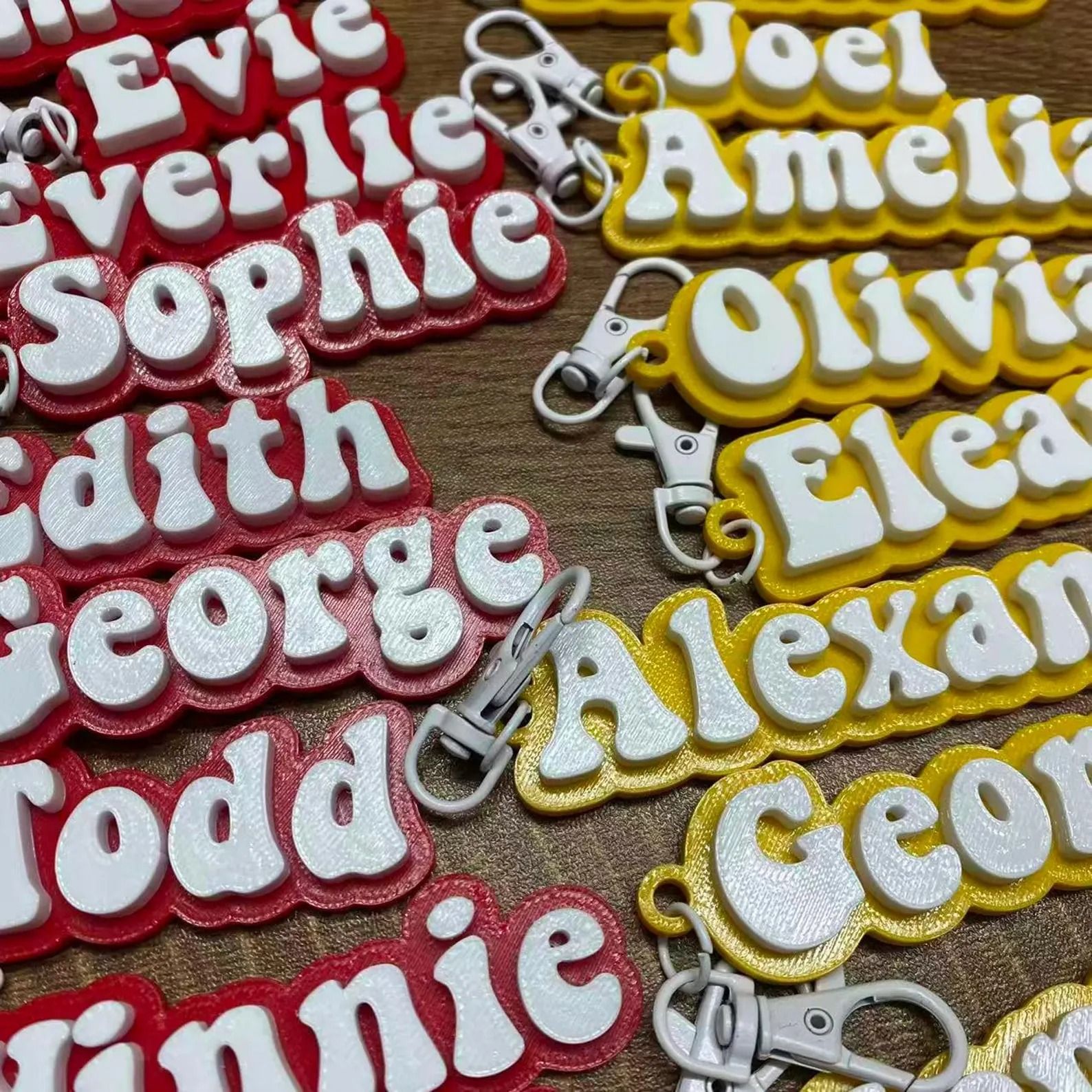 Custom Soft PVC Keychains & Rubber Charms thumbnail 2