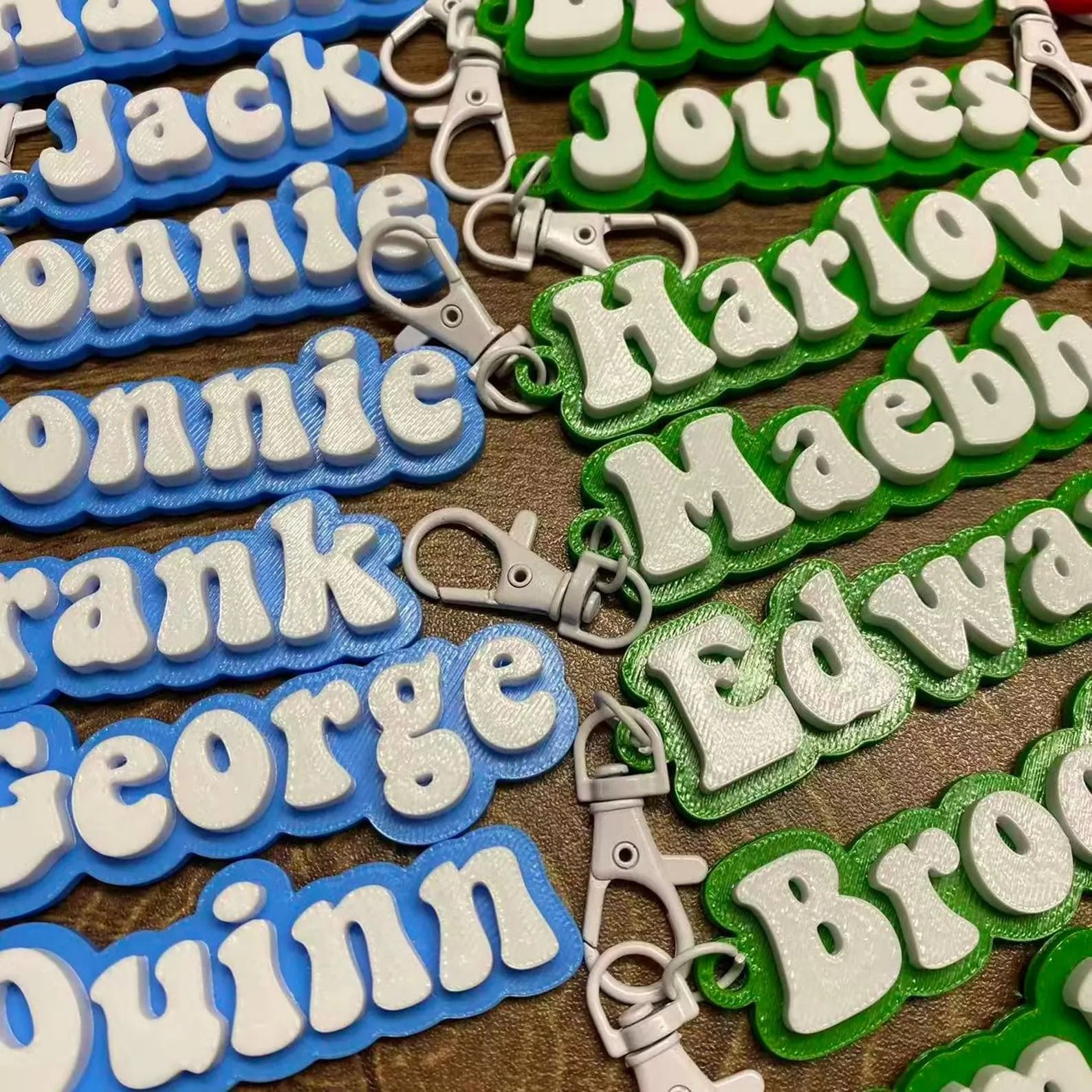 Custom Soft PVC Keychains & Rubber Charms thumbnail 3