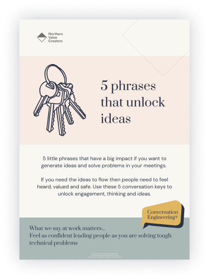5 phrases to unlock ideas
