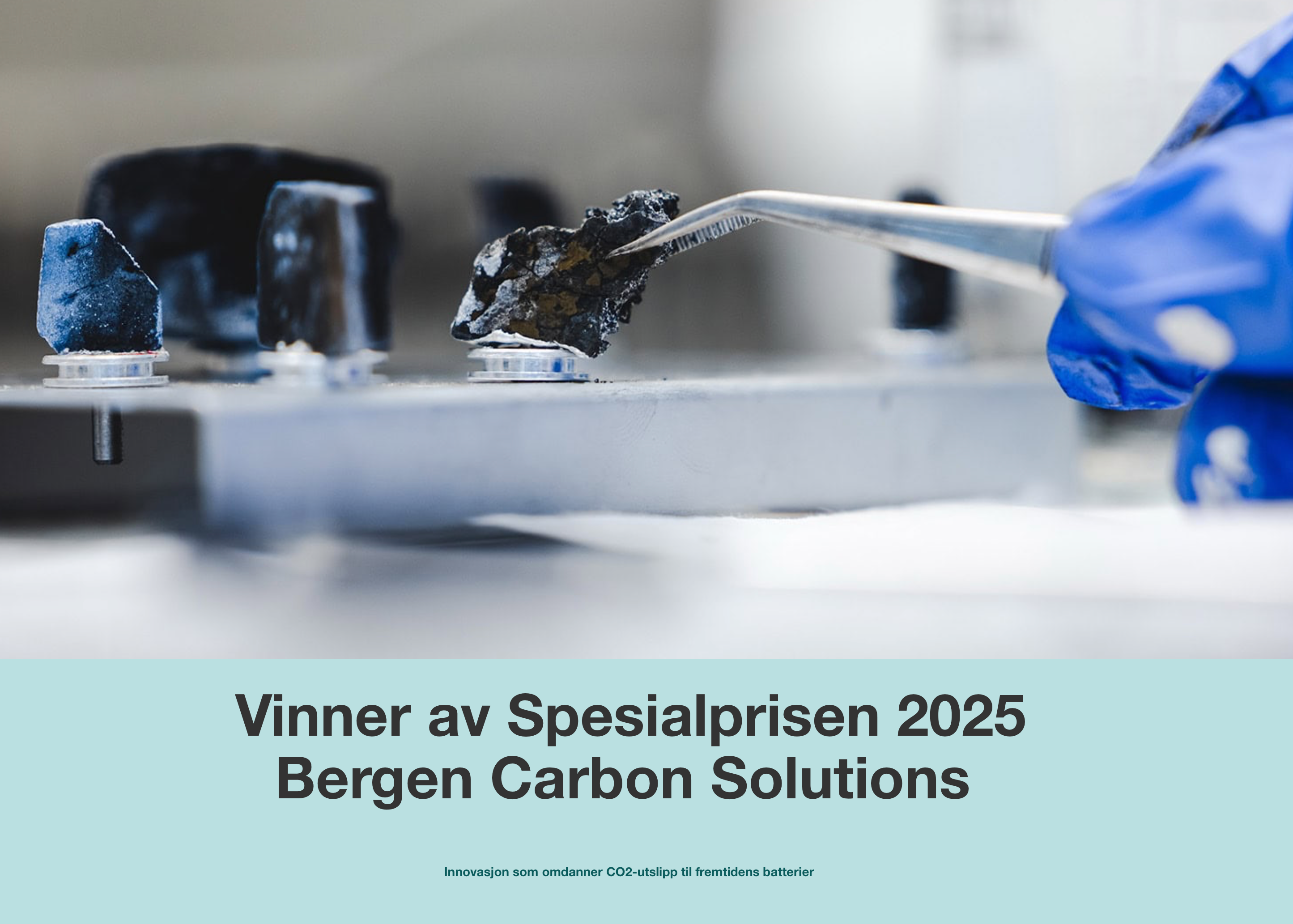 Bergen Carbon Solutions named the winner of this year’s Special Award
