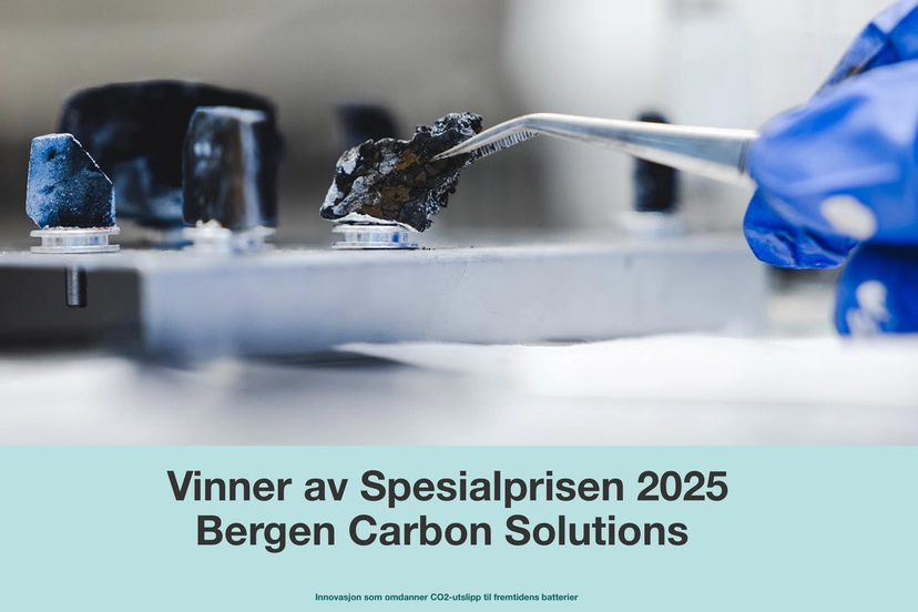 Bergen Carbon Solutions named the winner of this year’s Special Award