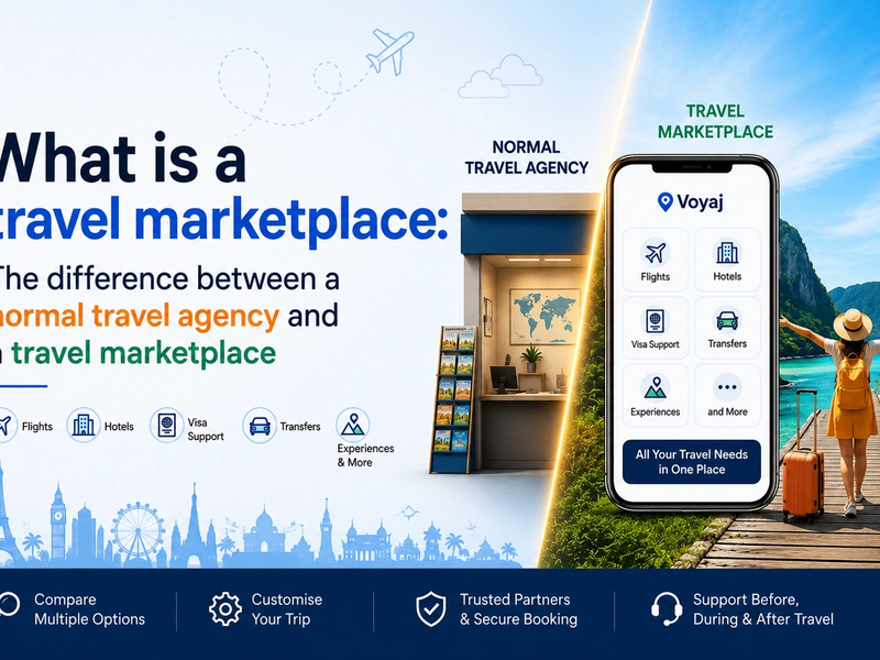 What is a travel marketplace: The difference between a normal travel agency and a travel marketplace