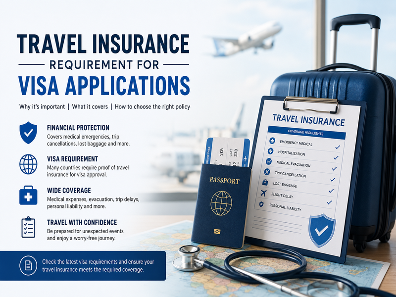 Travel Insurance Requirement for Visa Applications