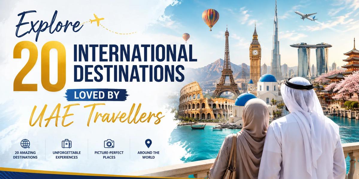 20 International Destinations UAE Travellers Love