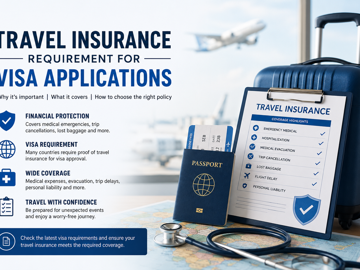 Travel Insurance Requirement for Visa Applications