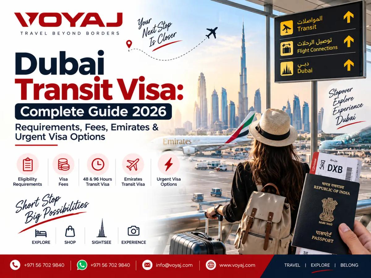 Dubai Transit Visa: Complete Guide 2026 — Requirements, Fees, Emirates & Urgent Visa Options
