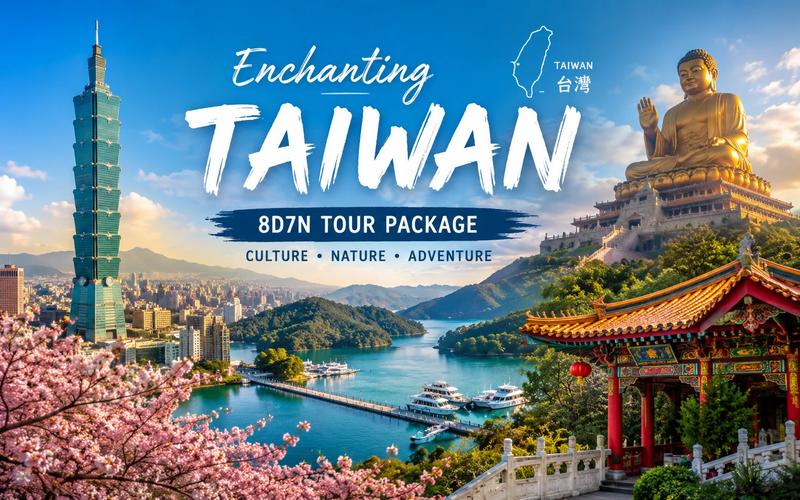 8Day & 7Night Enchanting Taiwan Tour Package