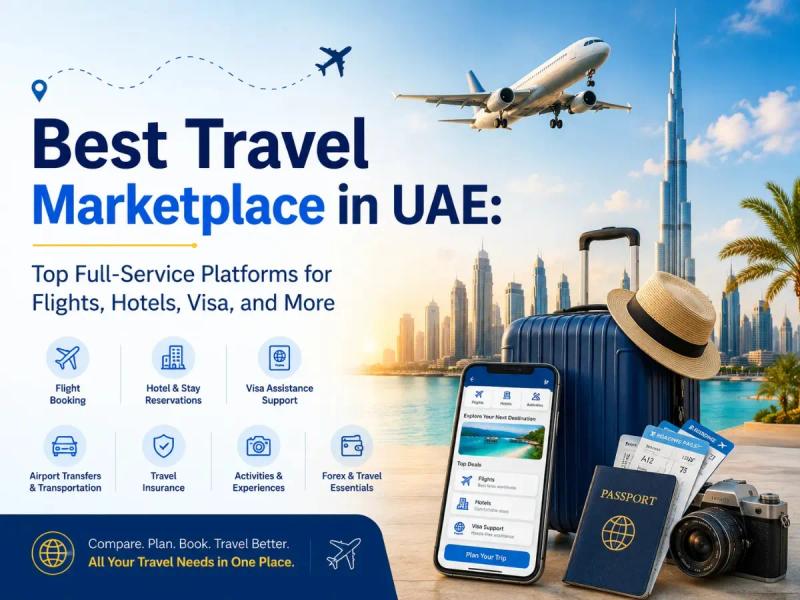 Best Travel Marketplace in UAE: Top Full-Service Platforms for Flights, Hotels, Visa, and More