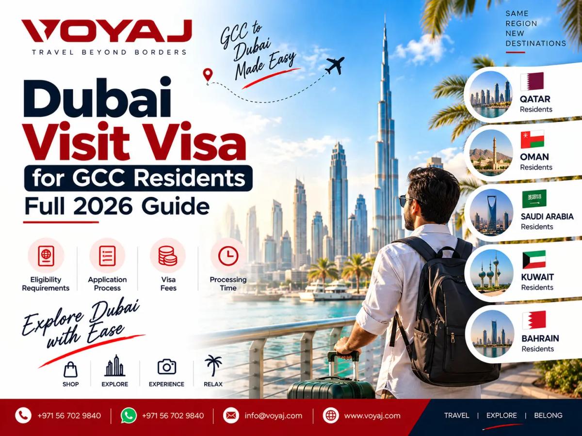 Dubai Visit Visa for GCC Residents – Full 2026 Guide