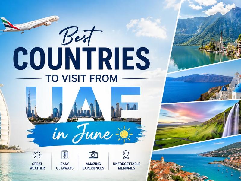 Best countries to Visit from UAE in June