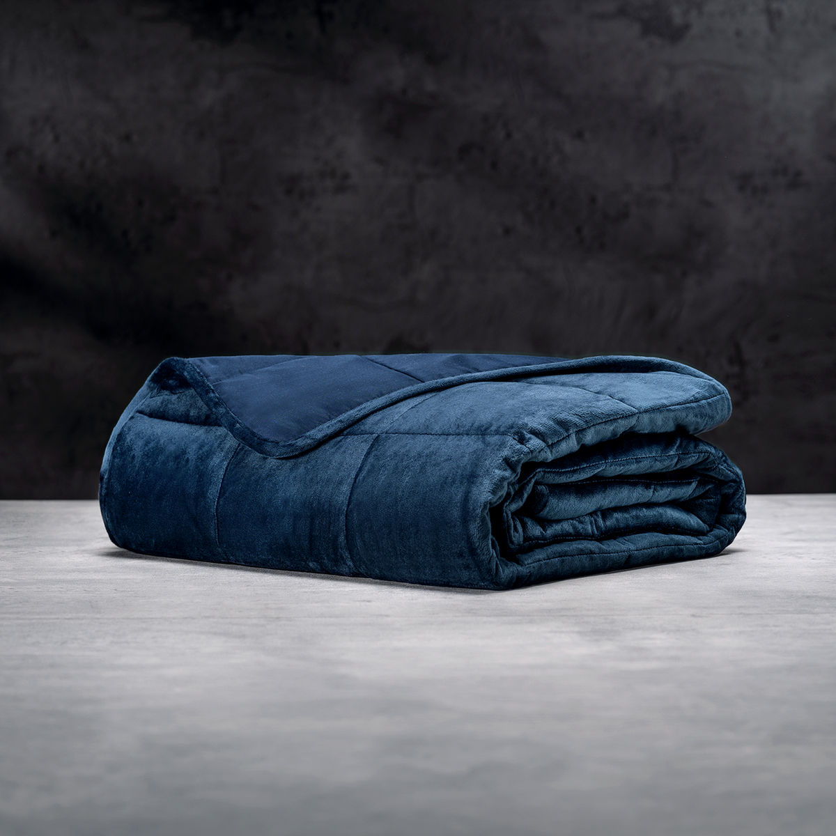 Navy One-Piece Weighted Blanket