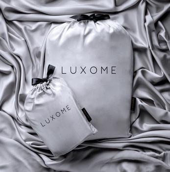 Luxury Sheet Set and Pillowcase Set packaging in Stone