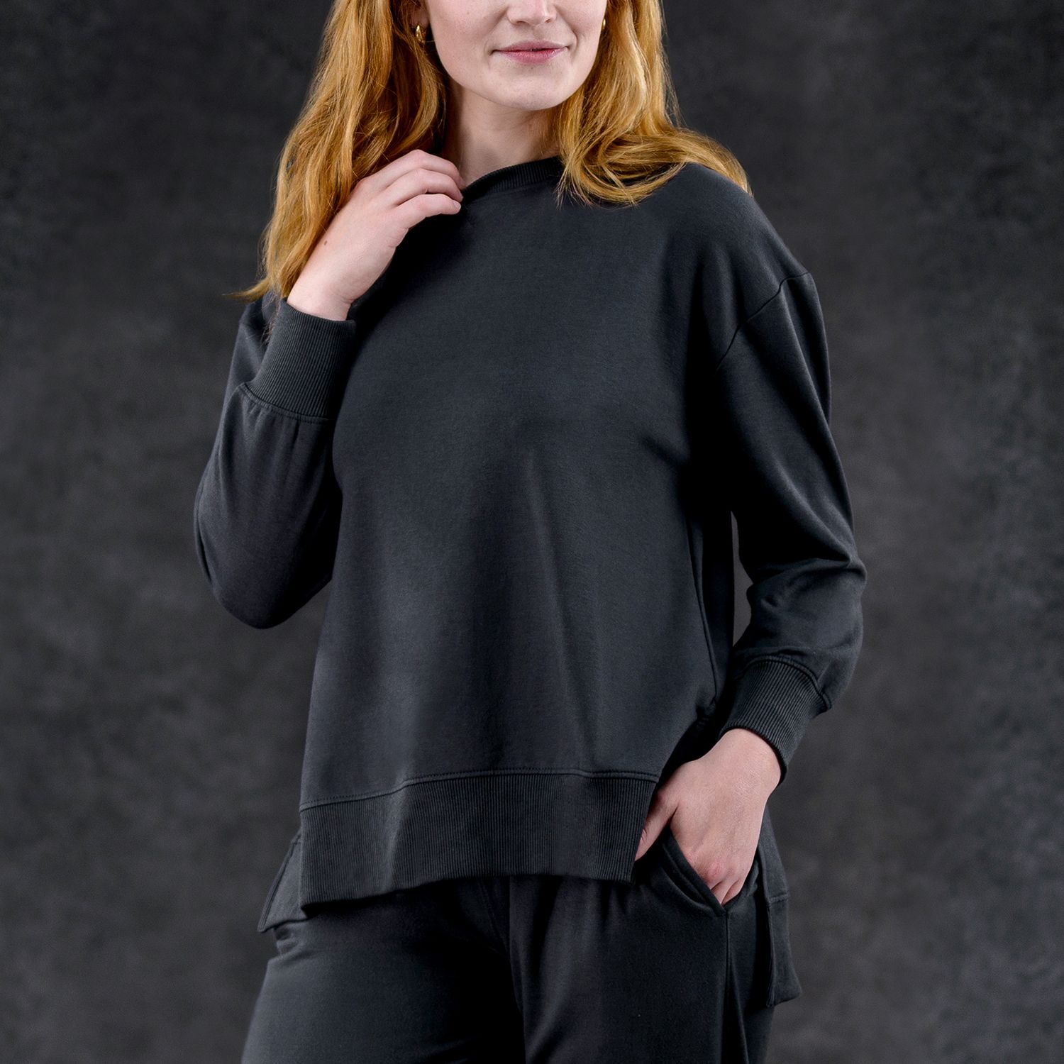 Charcoal Women's Essential Tunic