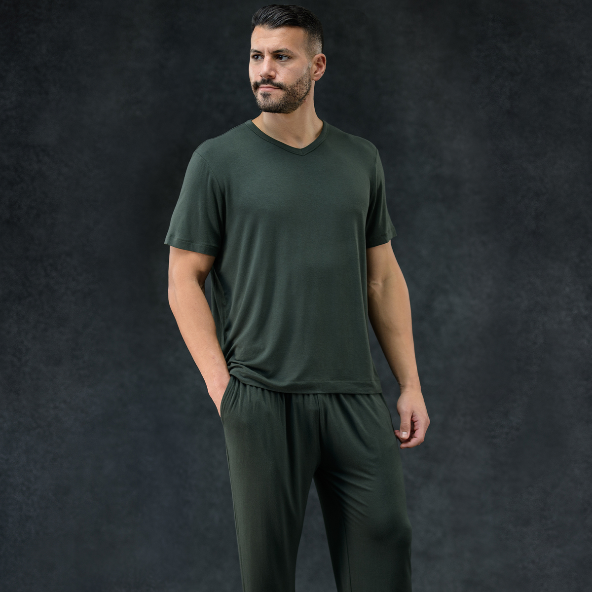 Evergreen Men's Sleep Pant + Tee