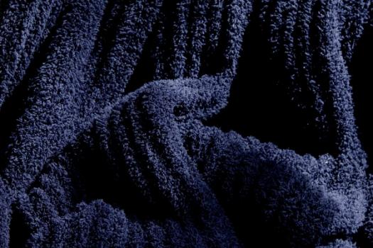 Midnight Ultra Plush Throw detail