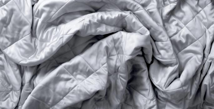 Stone Lightweight Blanket detail