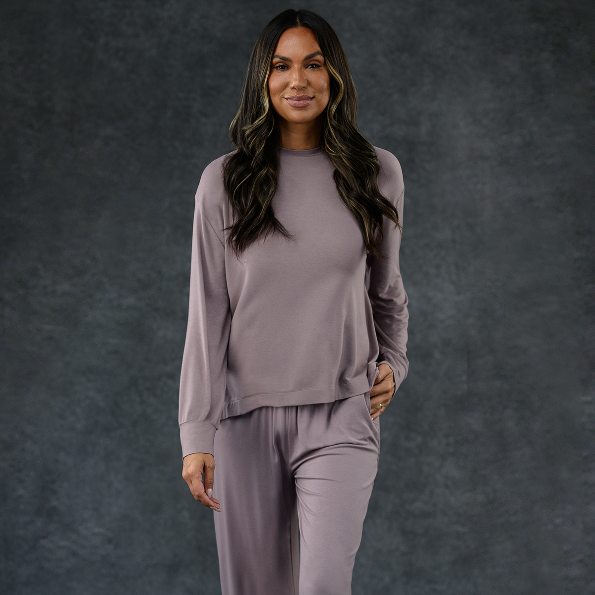 Lilac Women's Sleep Pant + Shirt