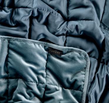 Ocean Bamboo + Minky Integrated Cover detail