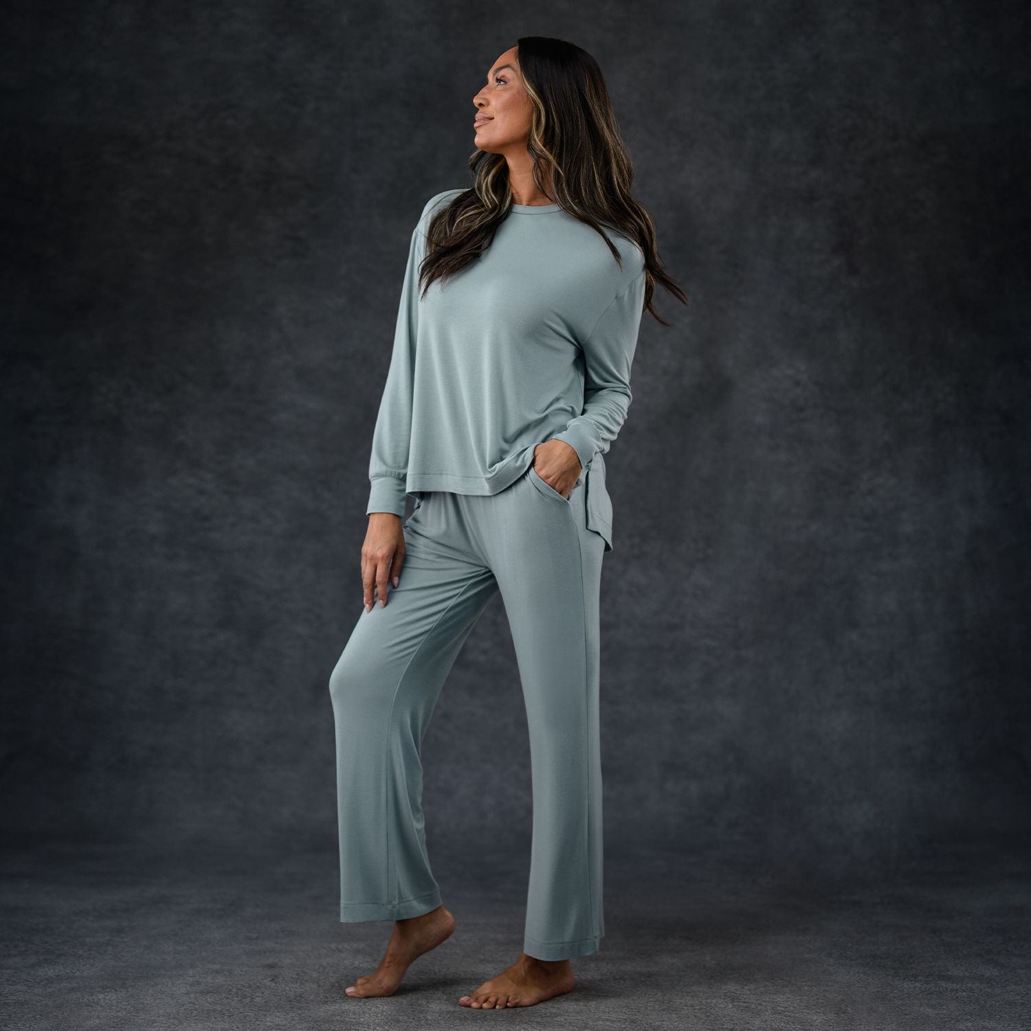 Mist Women’s Sleep Pant + Shirt