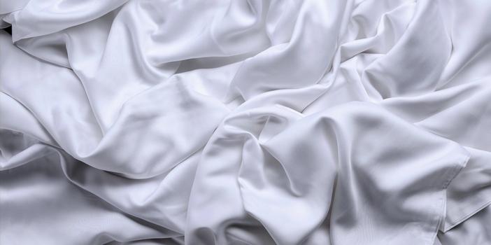 White Bamboo Duvet Cover detail
