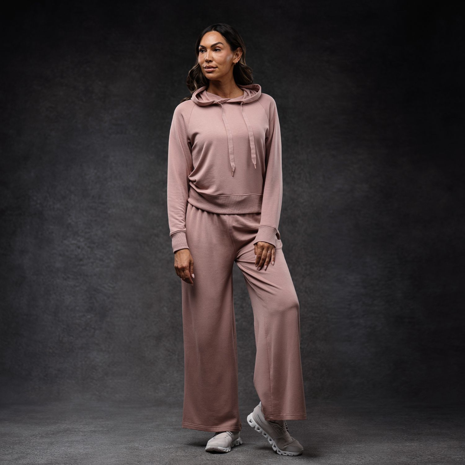 Petal Women's Essential Hoodie + Wide-leg pant Set