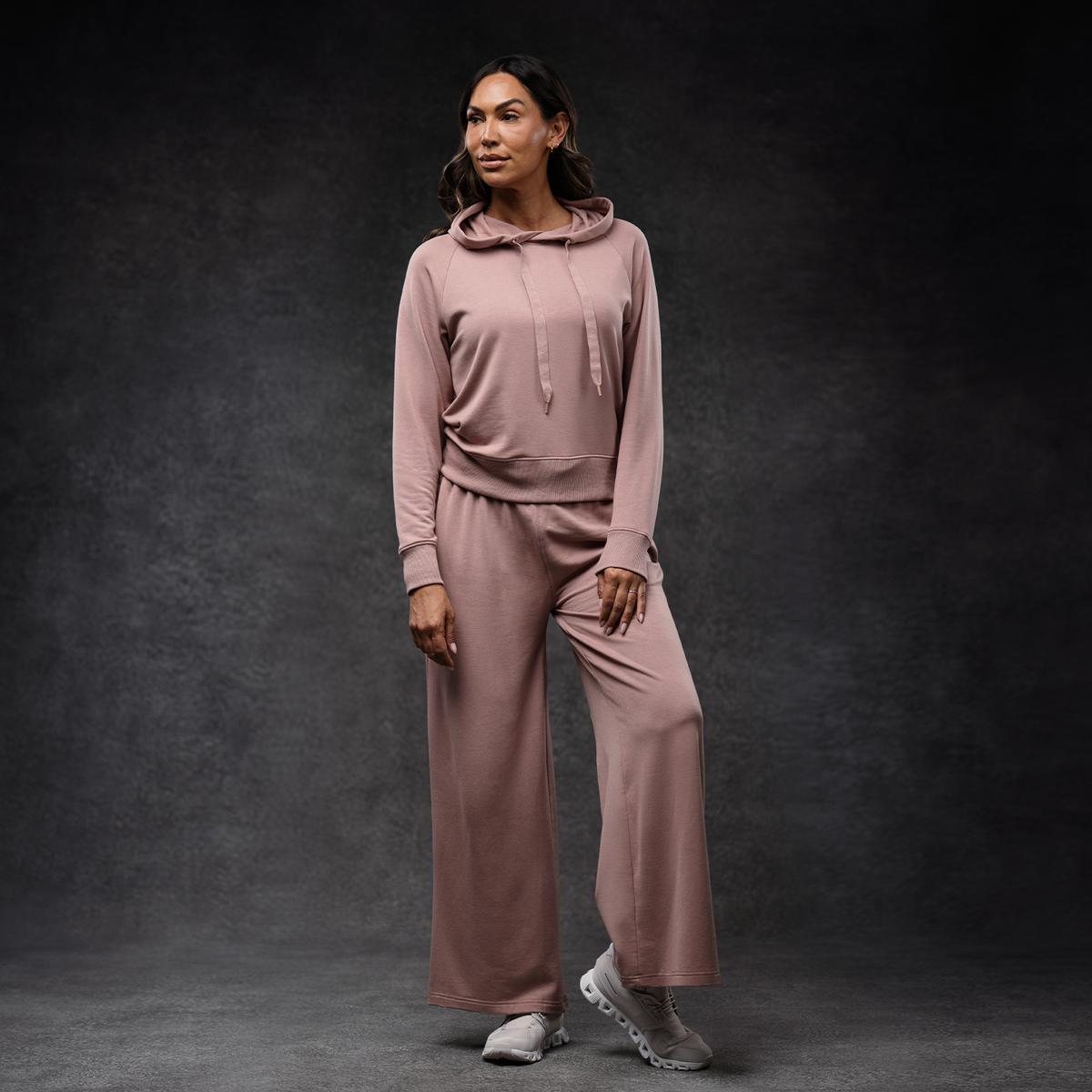 Petal Women's Essential Hoodie + Wide-leg pant Set