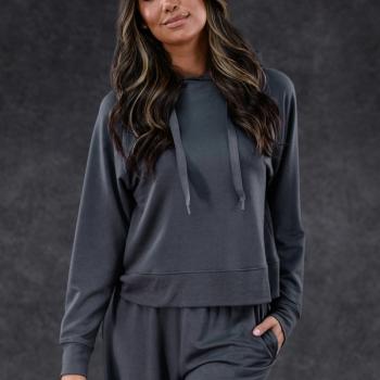 Charcoal Women's Essential Hoodie