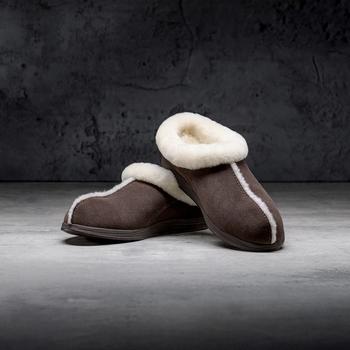Walnut Mens Signature Slippers
