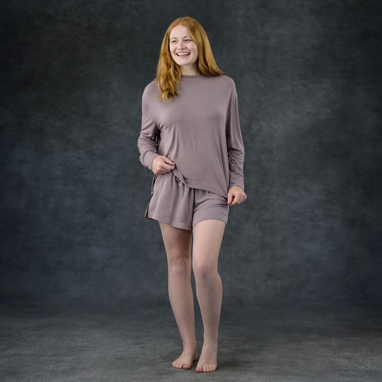Lilac Women’s Sleep Short + Shirt
