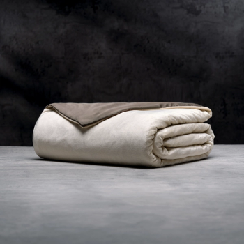 Dune + Truffle Blanket + Cover Weighted Blanket