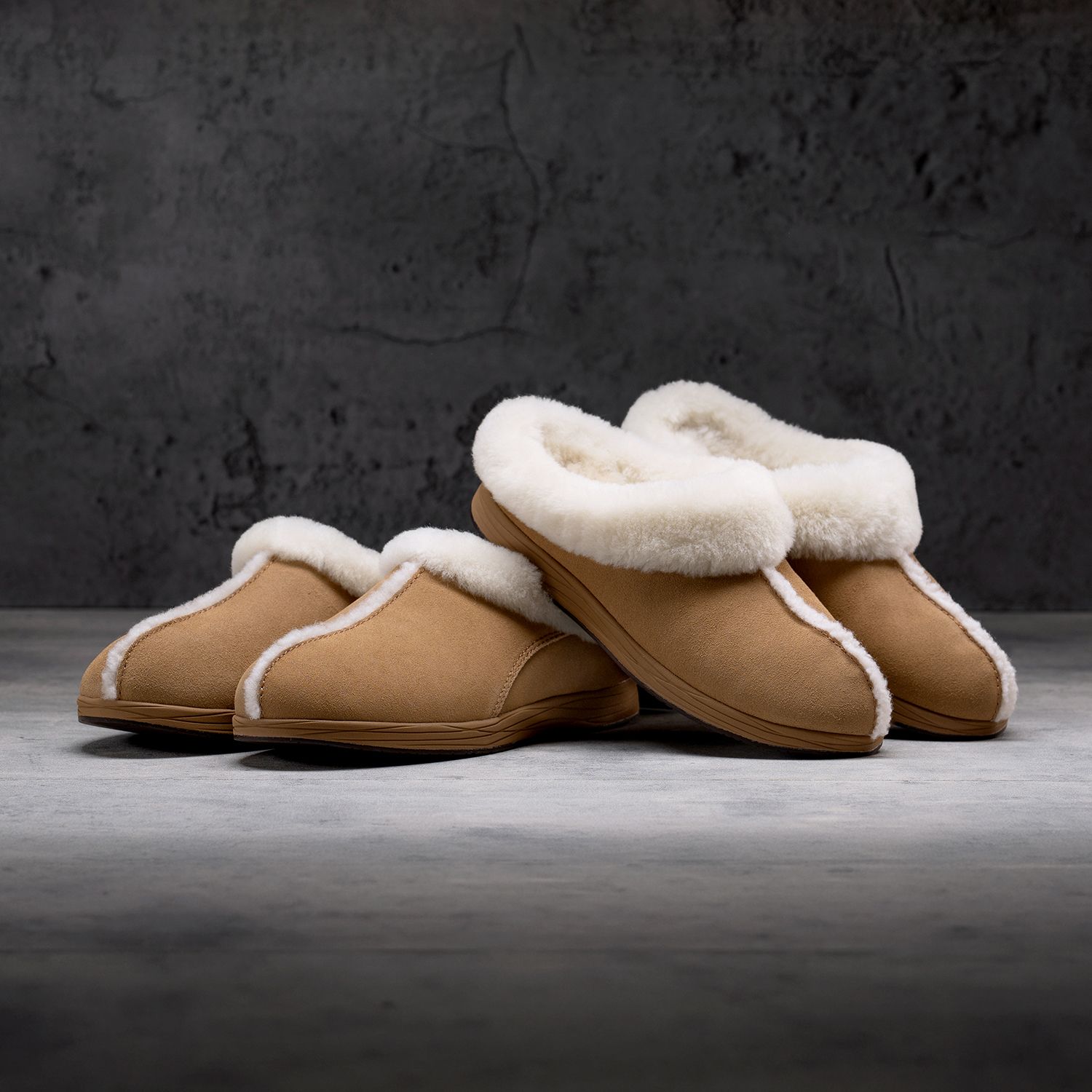Chestnut His and Hers Slipper Bundle