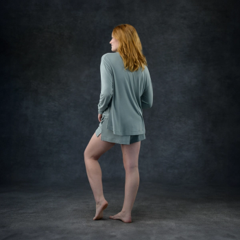 Mist Women's Sleep Short + Shirt