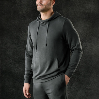 Charcoal Men's Essential Hoodie