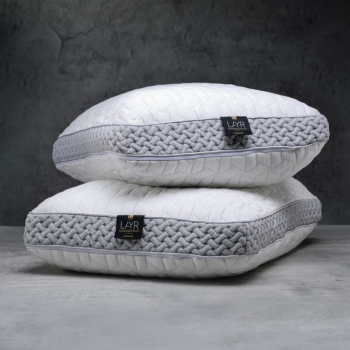 2-Pack LAYR Customizable Pillow