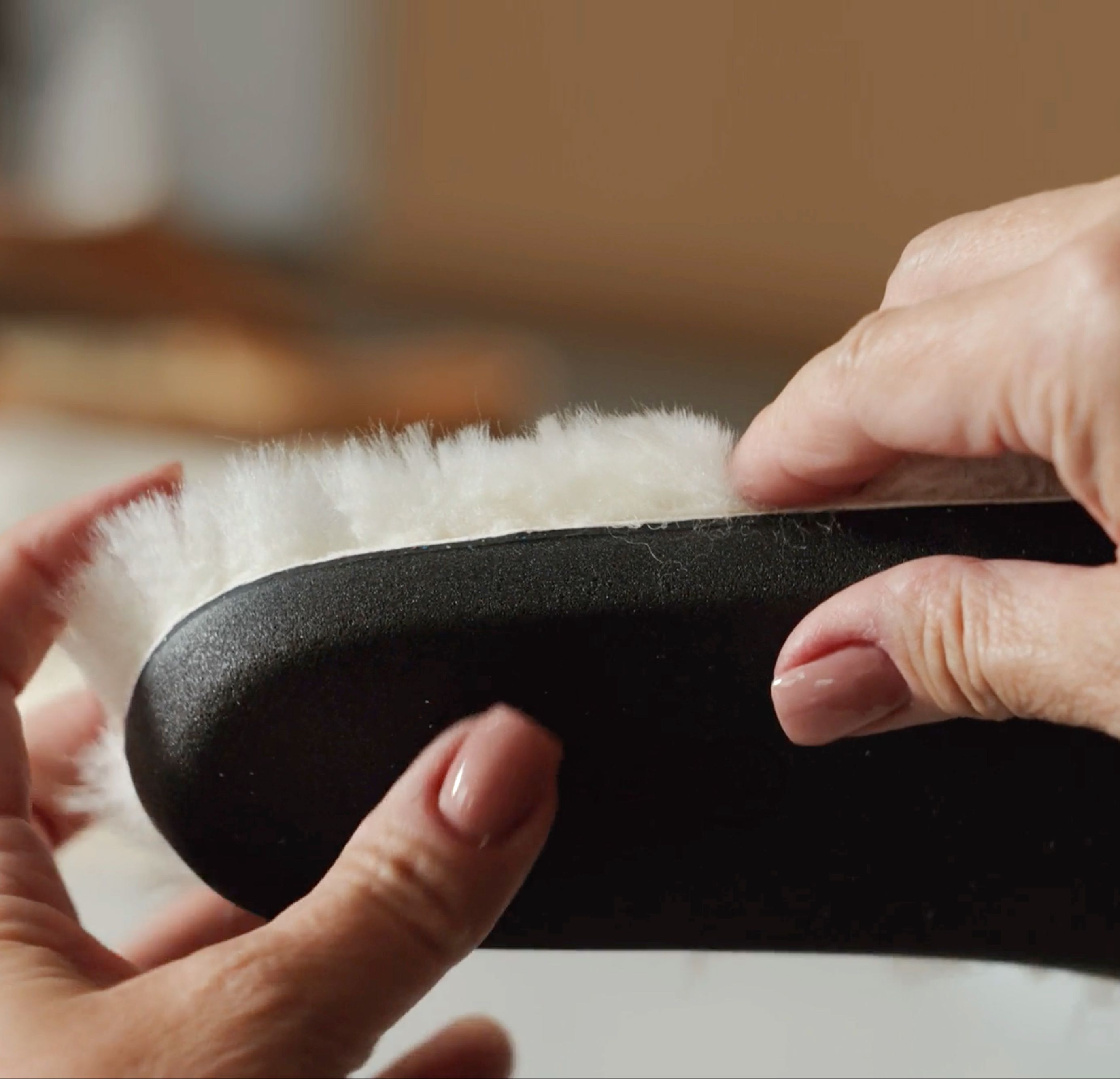 Detail of Signature Slipper Removable Insole