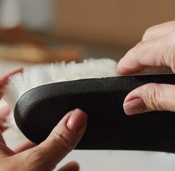 Detail of Signature Slipper Removable Insole