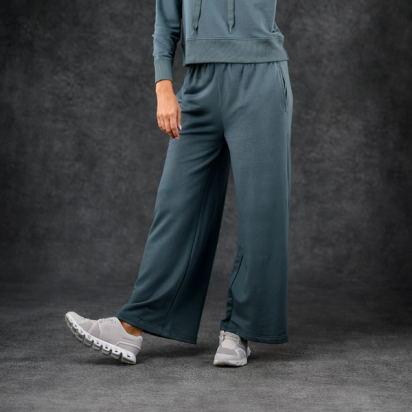 Pantalon de salon de luxe pour femmes Mélange de molleton modal