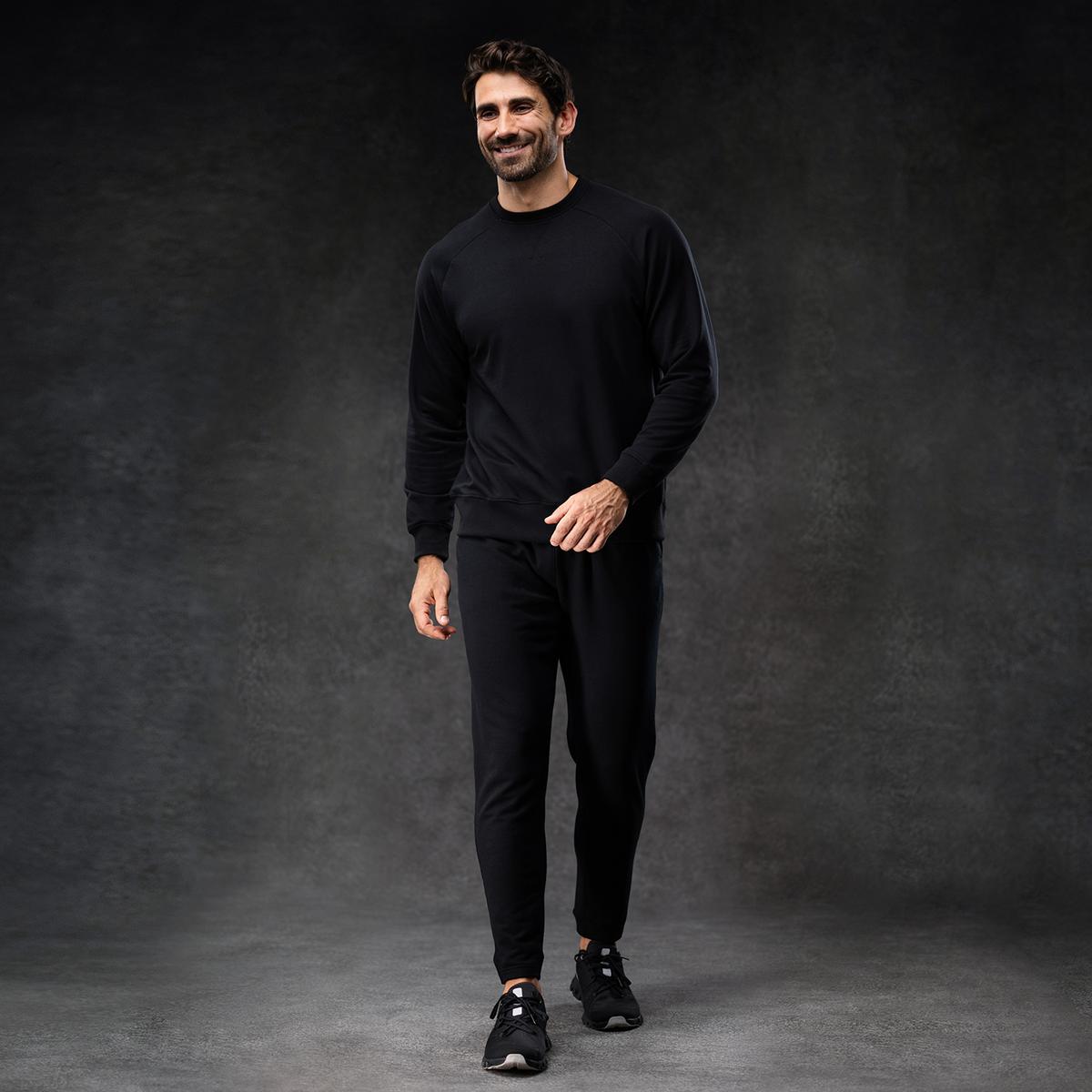 Onyx Men's Essential Crew + Jogger Set