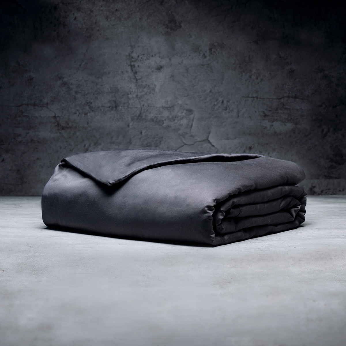 Grey Blanket + Cover Weighted Blanket