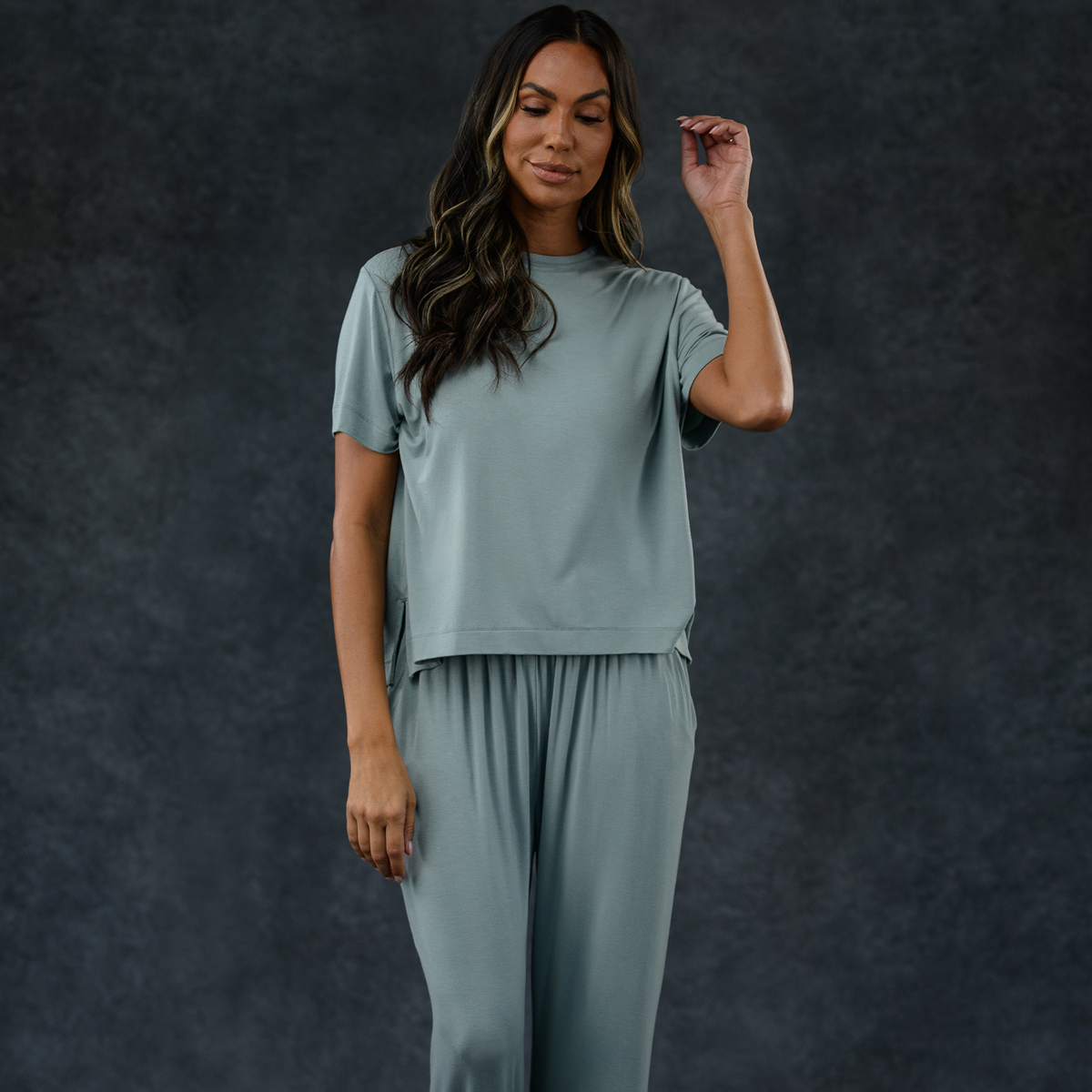 Mist Women's Sleep Pant + Tee