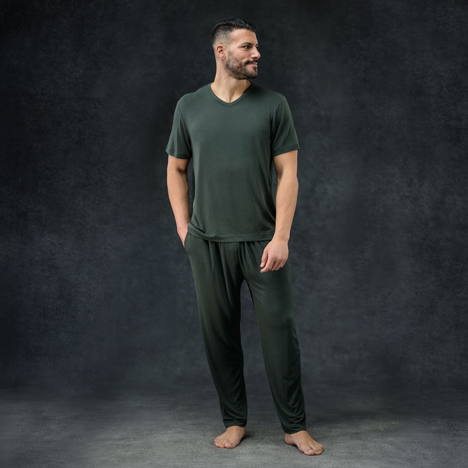 Evergreen Men's Sleep Pant + Tee