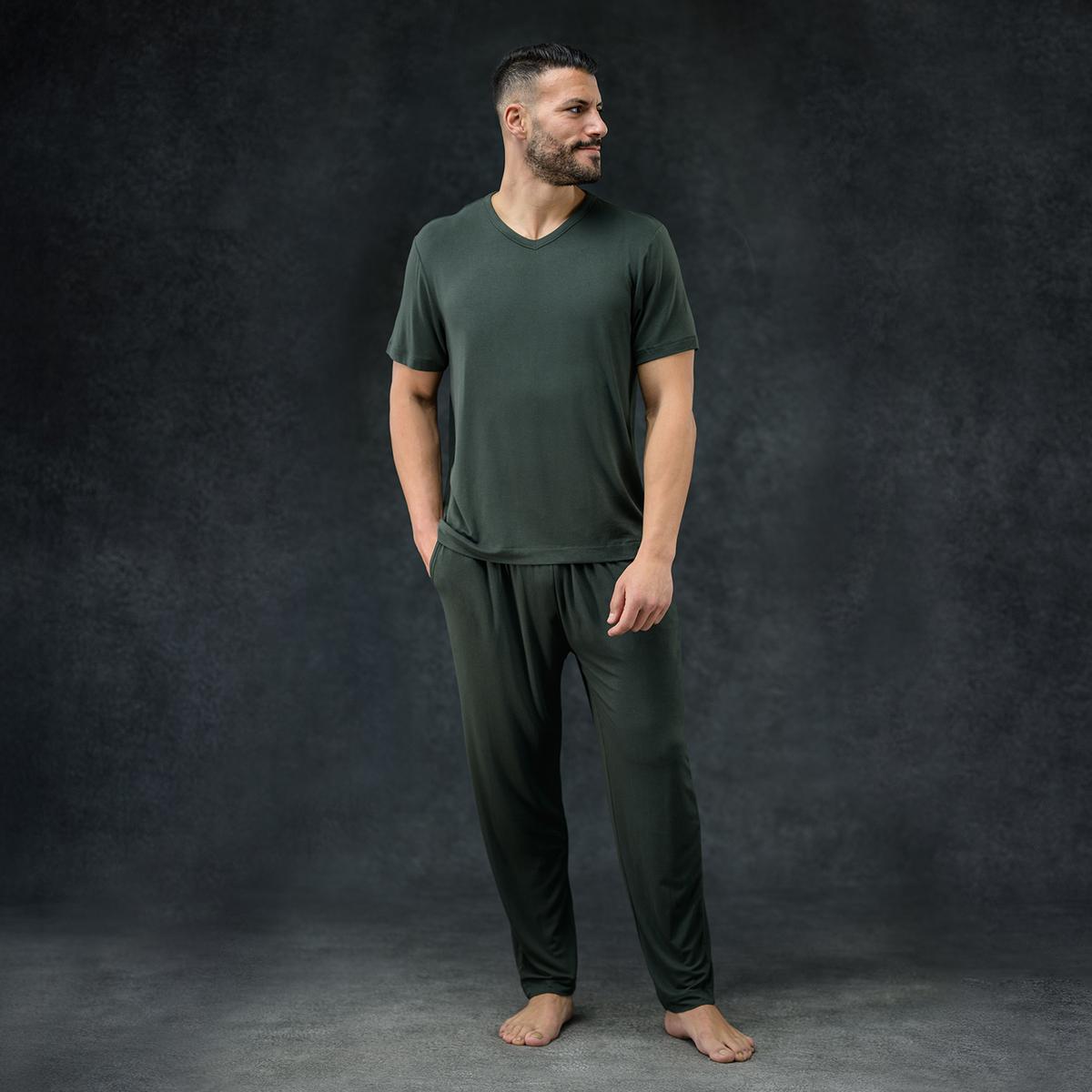 Evergreen Men's Sleep Pant + Tee