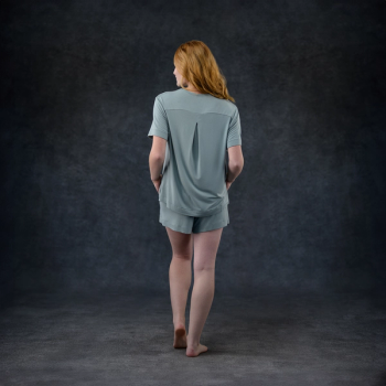 Mist Women's Sleep Short + Tee