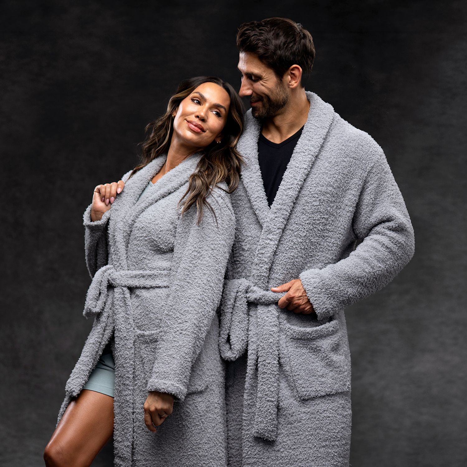 Grey Ultra Plush Robe