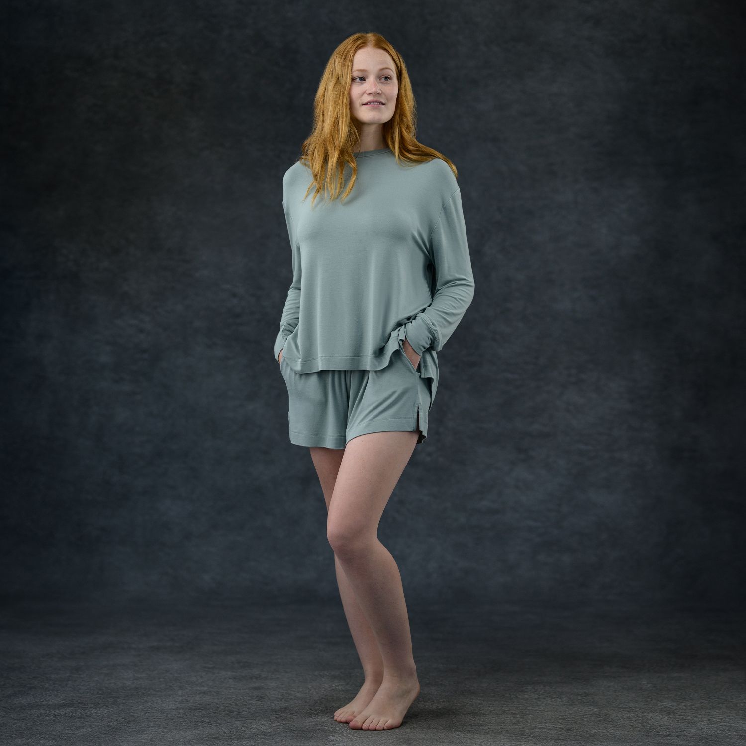 Mist Women’s Sleep Short + Shirt
