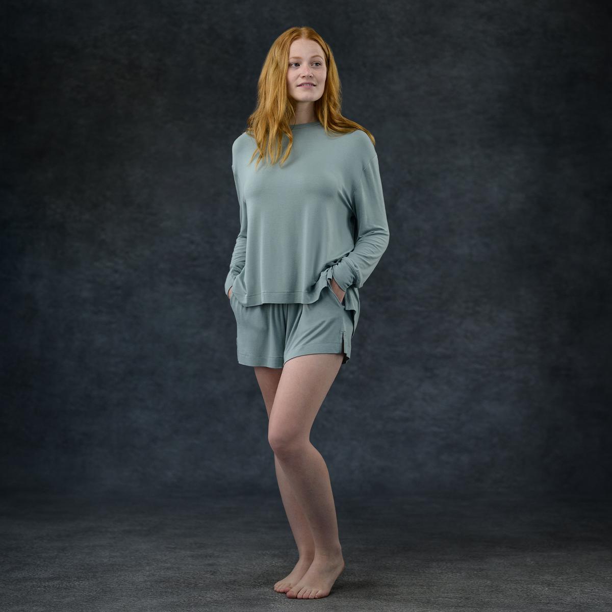 Mist Women’s Sleep Short + Shirt