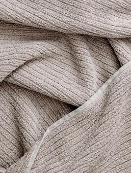 Oyster Plush Performance Towel Detail