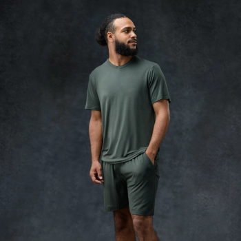 Evergreen Men's Sleep Short + Tee