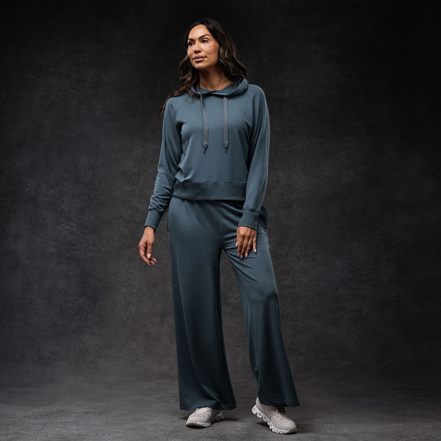 Spruce Women's Essential Hoodie + Wide-leg pant Set
